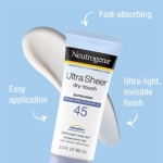 ضد آفتاب بی رنگ نیتروژنا اولترا شیر SPF55 - Image 2