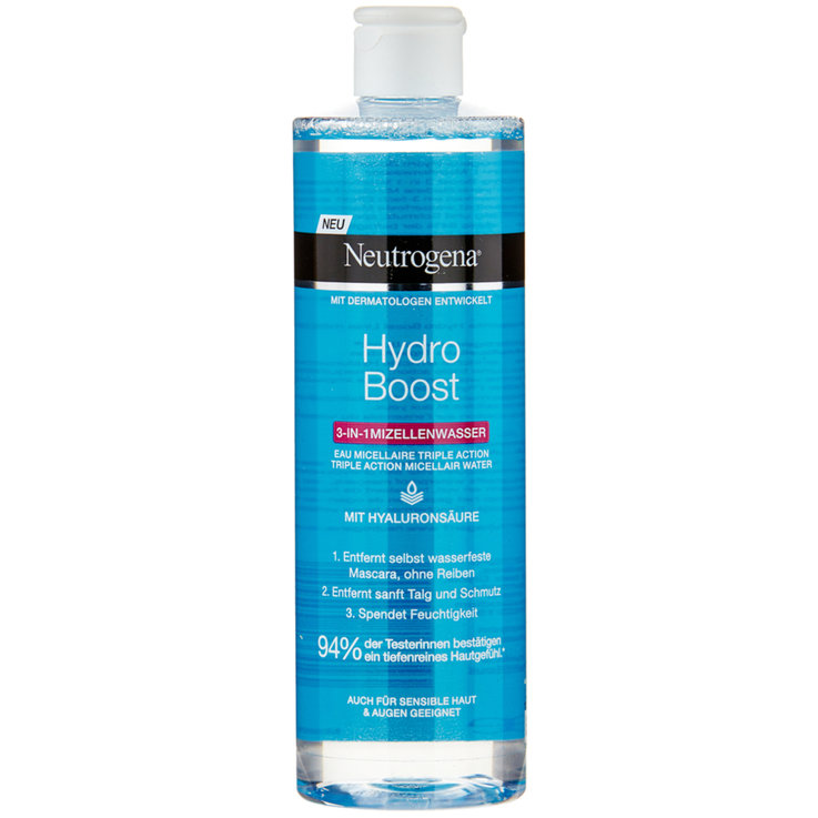 neutrogena micellar water1 میسلار واتر نیتروژنا مدل هیدربوست - Image 1