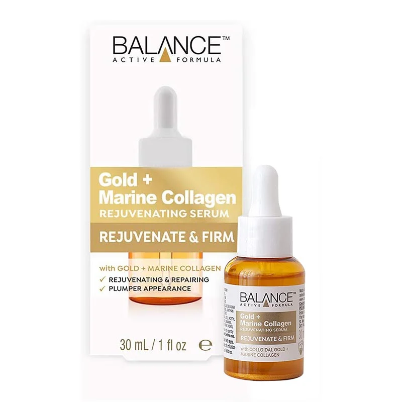 serum gold collagen balance1 سرم گلد کلاژن بالانس (طلا و کلاژن) - Image 1