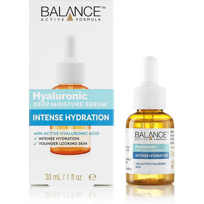 سرم-بالانس-هیالورونیک-اسید-آبرسان-جوانساز-Balance-Active-Skincare-Hyaluronic-Deep-Moisture-Serum سرم آبرسان هیالورونیک بالانس - Image 1
