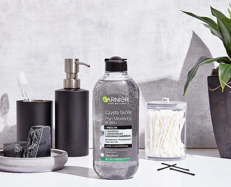 میسلار واتر زغالی گارنیر